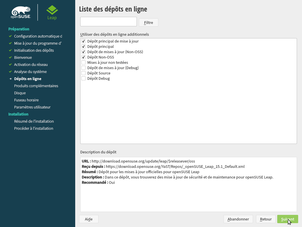 OpenSUSE Leap 15.1