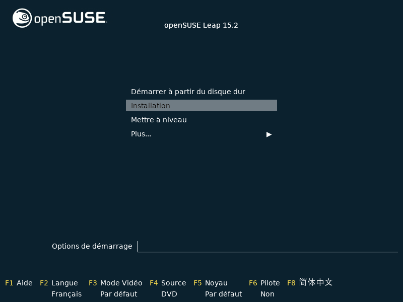 OpenSUSE Leap 15.2 Installation