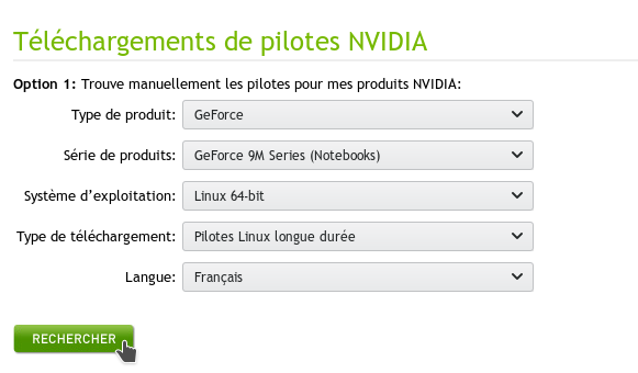 NVidia Linux